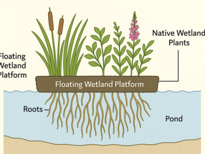 Floating Wetlands: A Versatile Tool for Cleaner Water and Healthier Urban Ecosystems